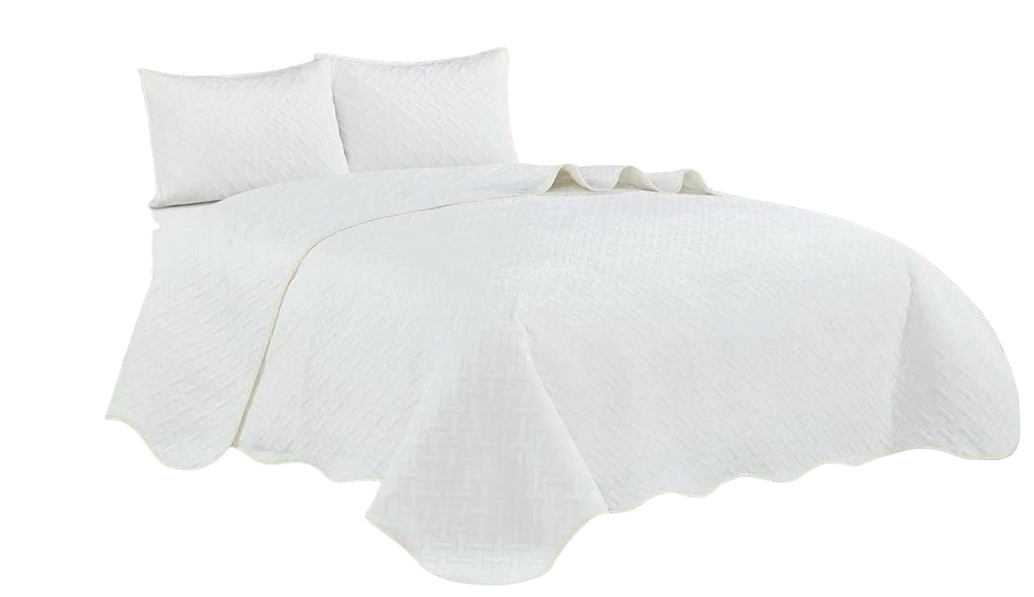 Bedspread Jacquard Snug Collection 5 Colours Available