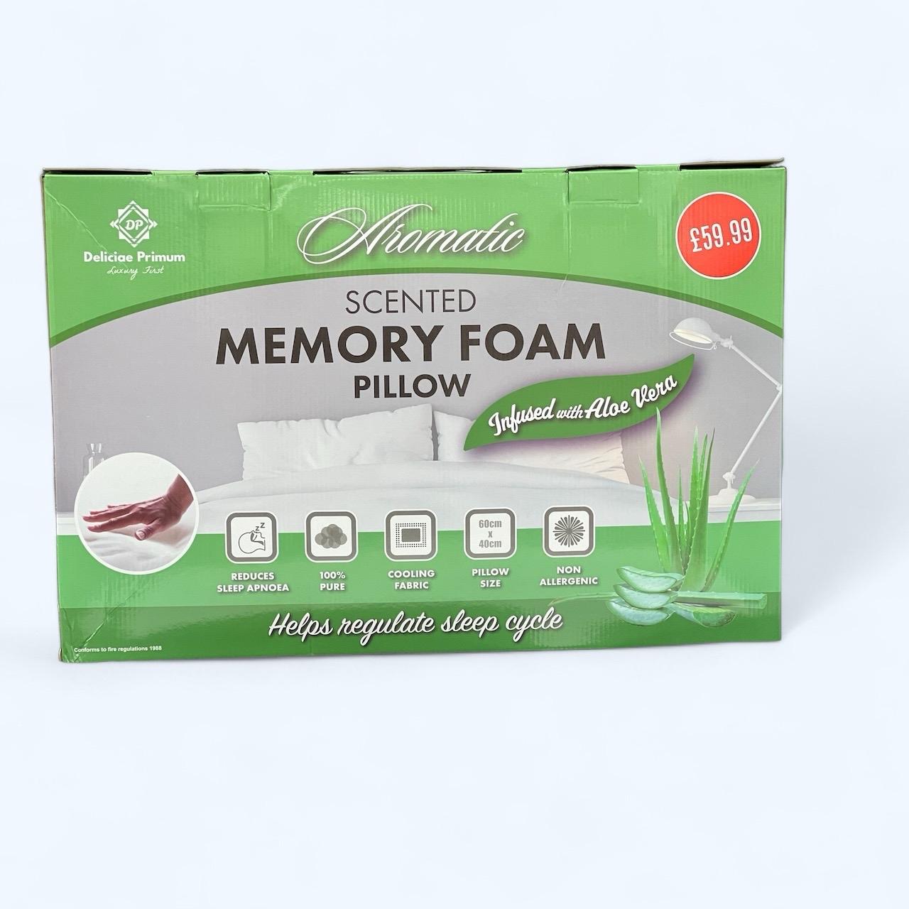 Luxury Scented Memory Foam Pillow