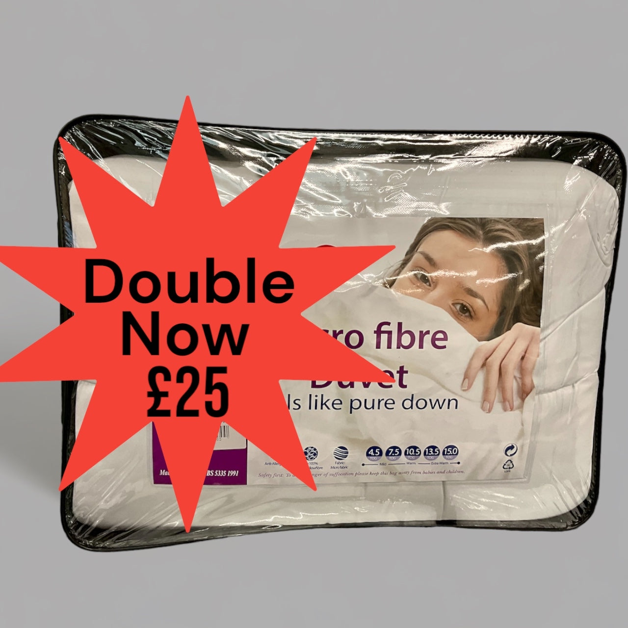 Duvet Microfibre 13.5 Tog Sarah Ashfield