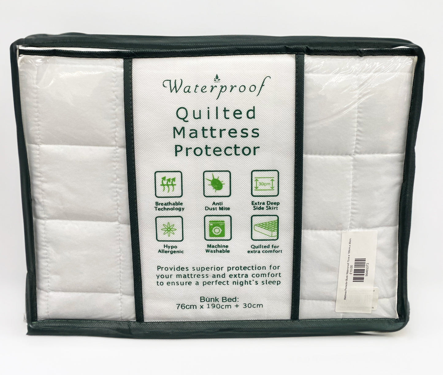 Quilted Waterproof Mattress Protector