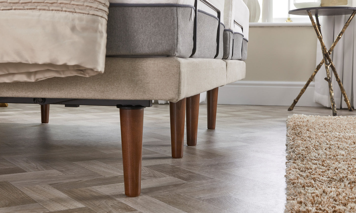 Motion Adjustable Base with Headboard