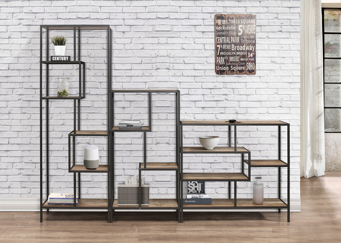 Urban Medium Shelving Unit Brown