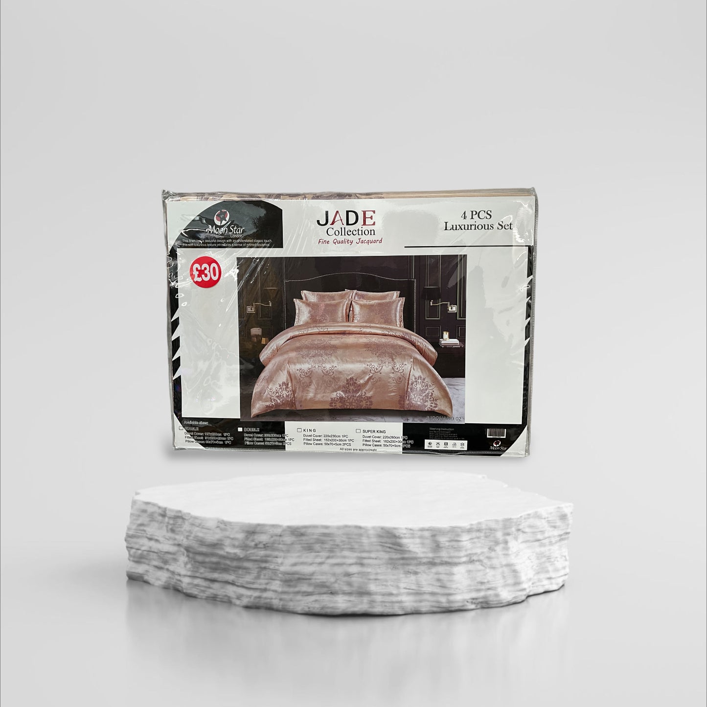 Jade Luxurious Duvet Set, 12 Designs