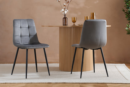 Axel Round Fluted Dining Table