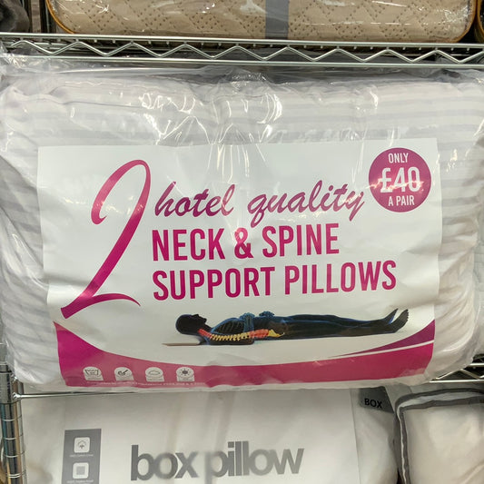 Neck & Spine Pillow Pair