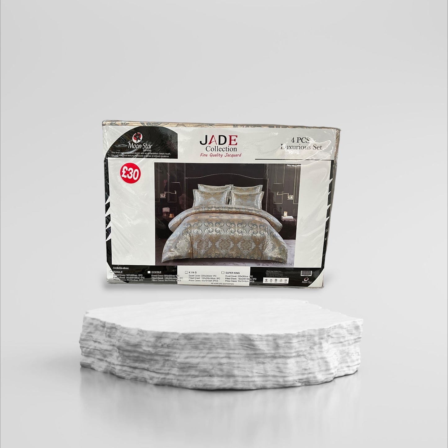 Jade Luxurious Duvet Set, 12 Designs
