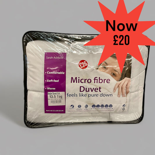 Duvet Microfibre 13.5 Tog Sarah Ashfield