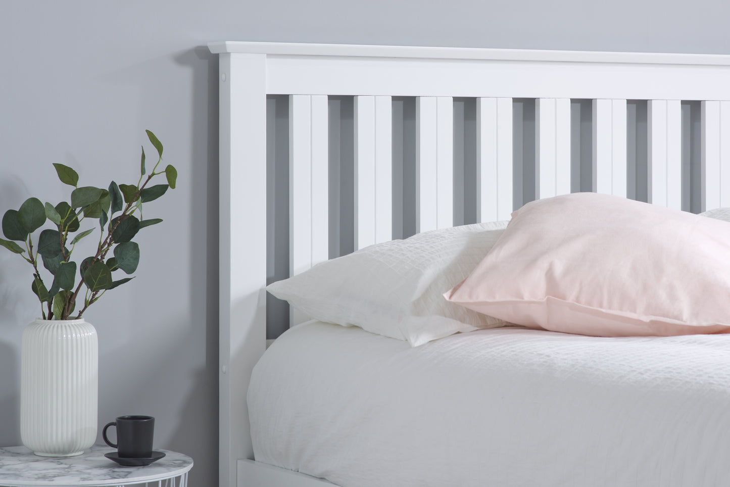 Phoenix Ottoman Bed White