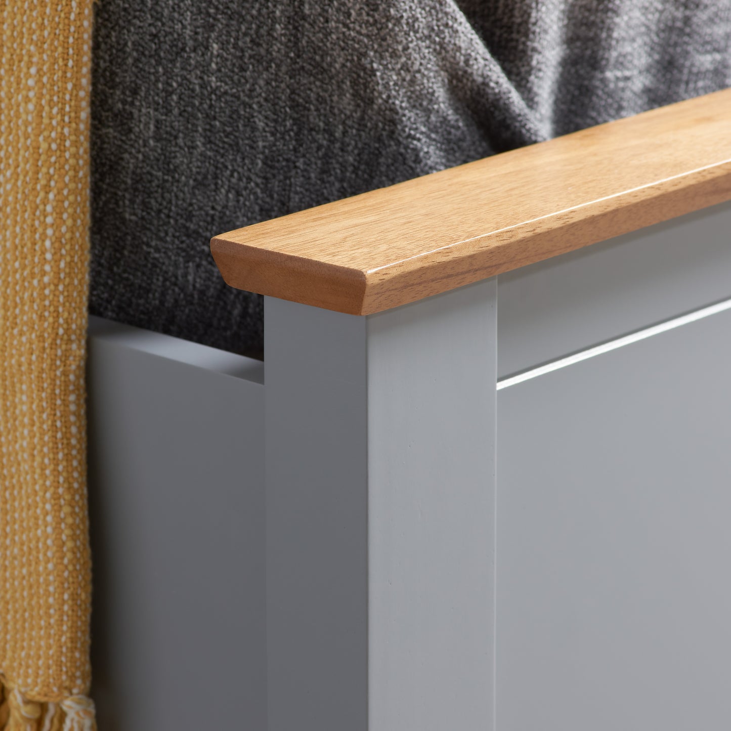 Phoenix Ottoman Bed Stone Grey