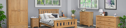 Monarch Oak 5 Drawer Chest