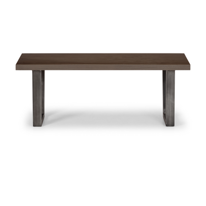 BROOKLYN BENCH - DARK OAK