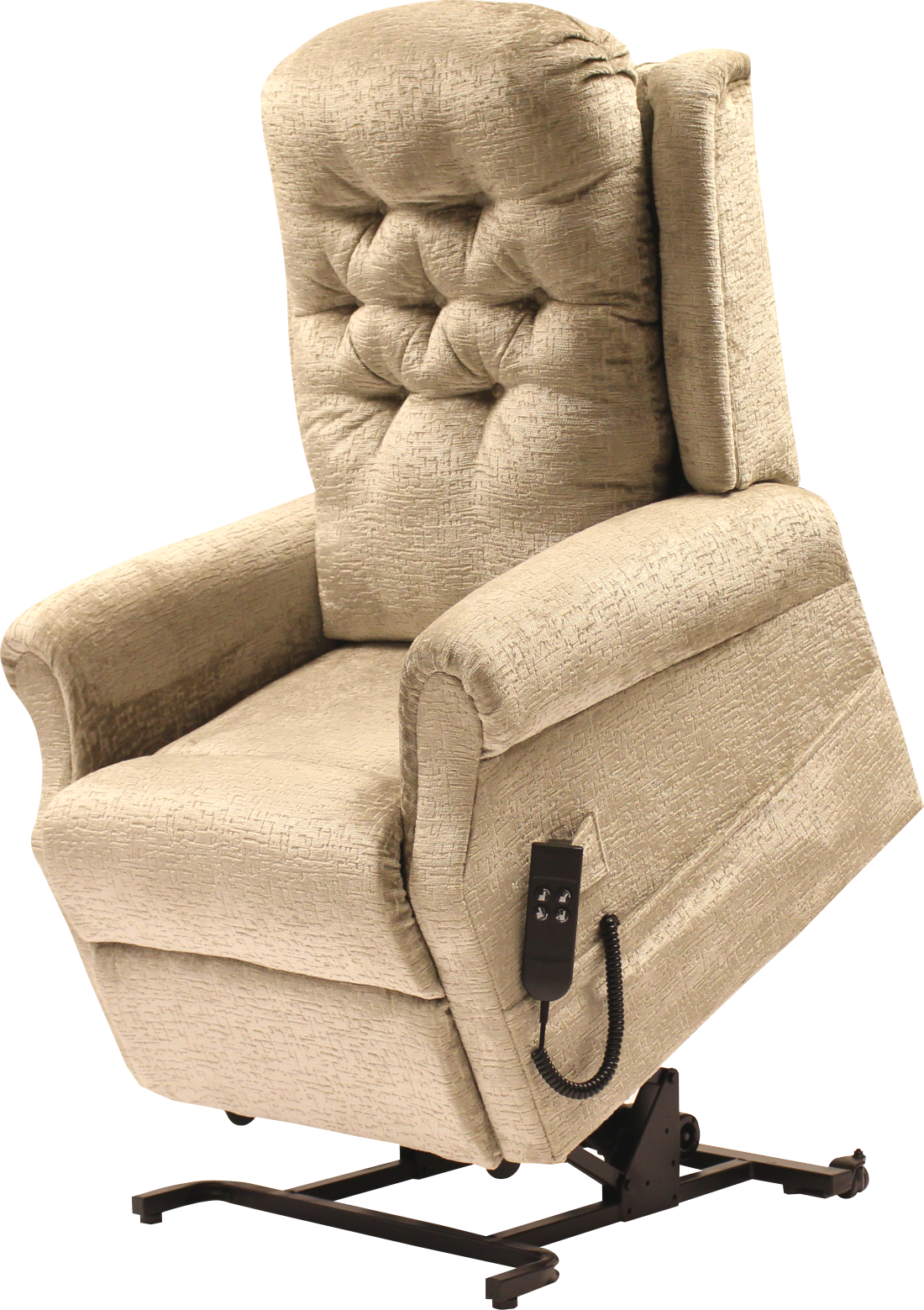 Buckholm Upholstered Lift & Rise Recliner Arm Chair Petite