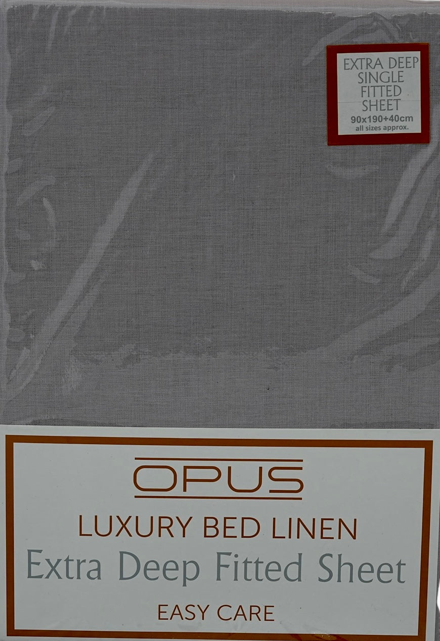 Extra Deep Fitted Sheet 40cm