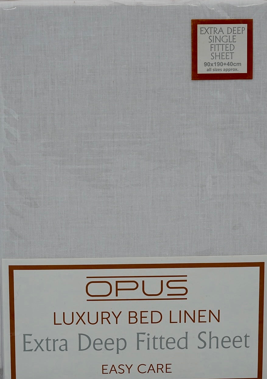 Extra Deep Fitted Sheet 40cm