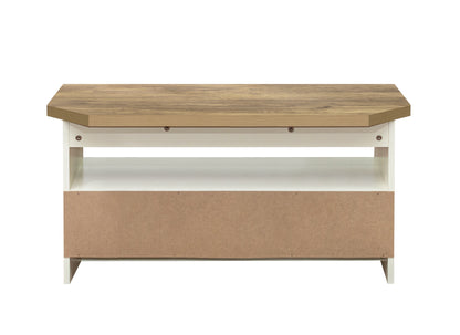 Highgate Corner TV Unit Cream & Oak