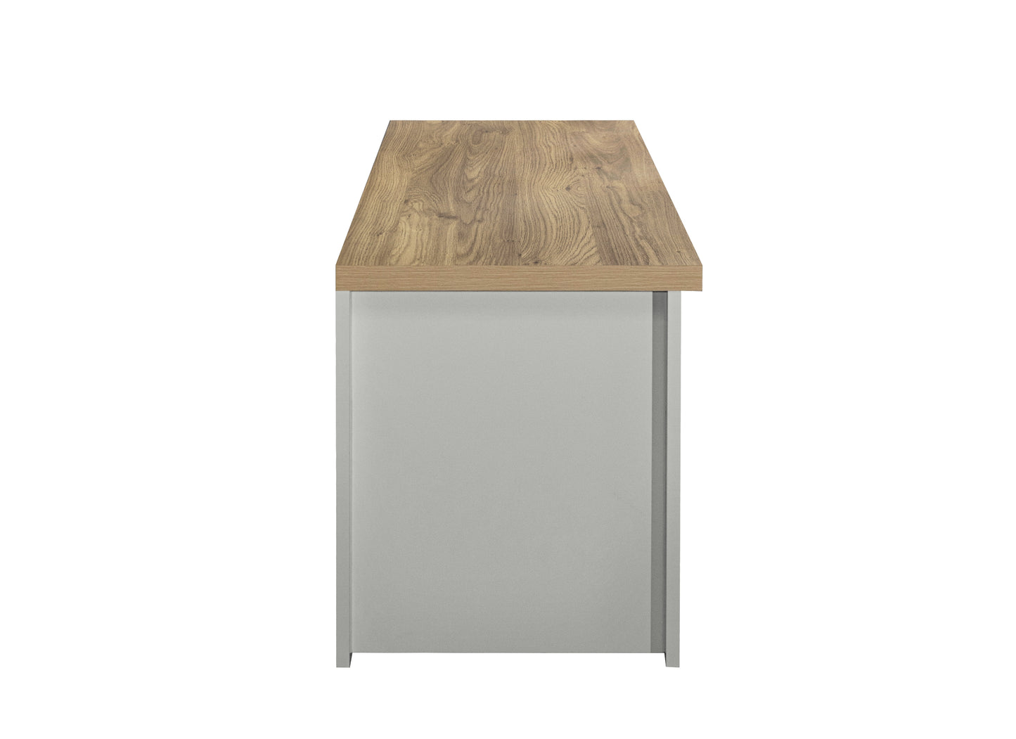 Highgate Large TV Unit Grey & Oak