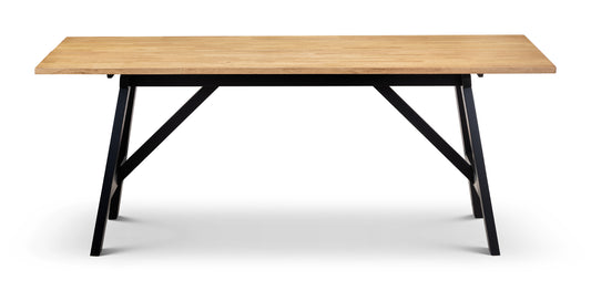 HOCKLEY TABLE BLACK/OAK