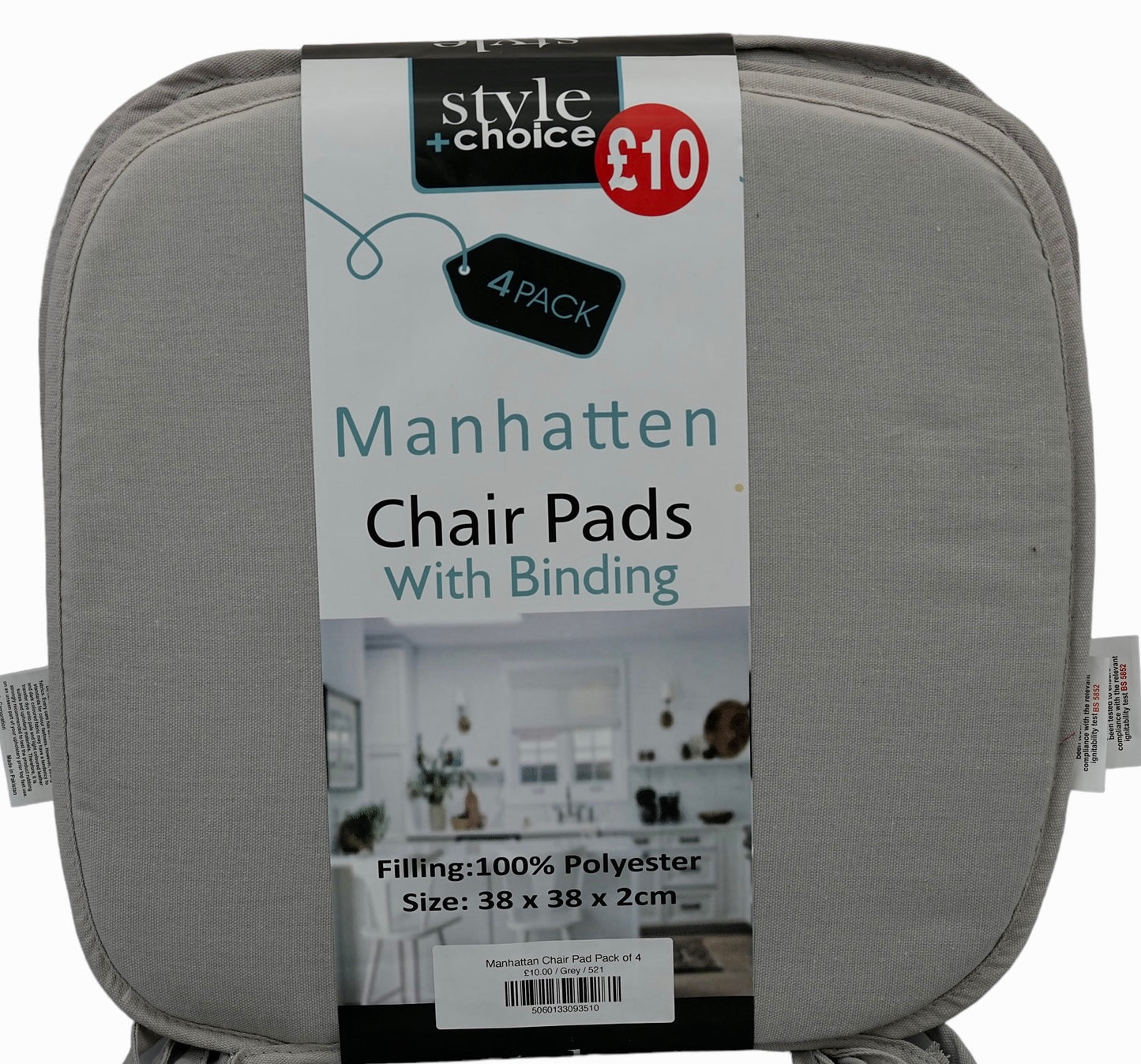 Manhattan Chair Pad Pack of 4
