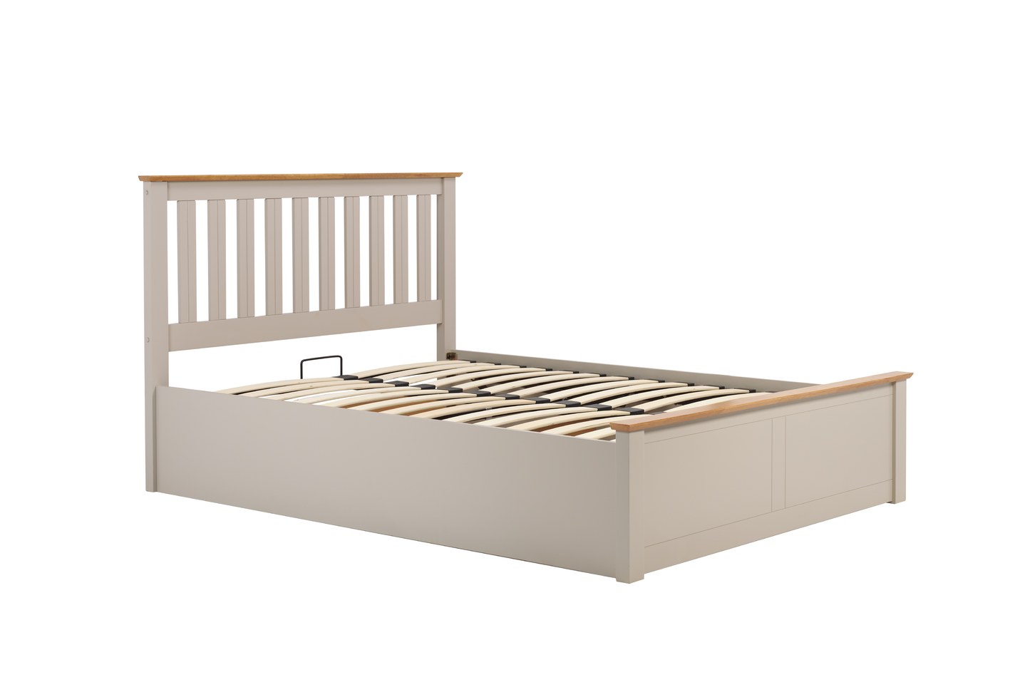Phoenix Ottoman Bed Pearl Grey
