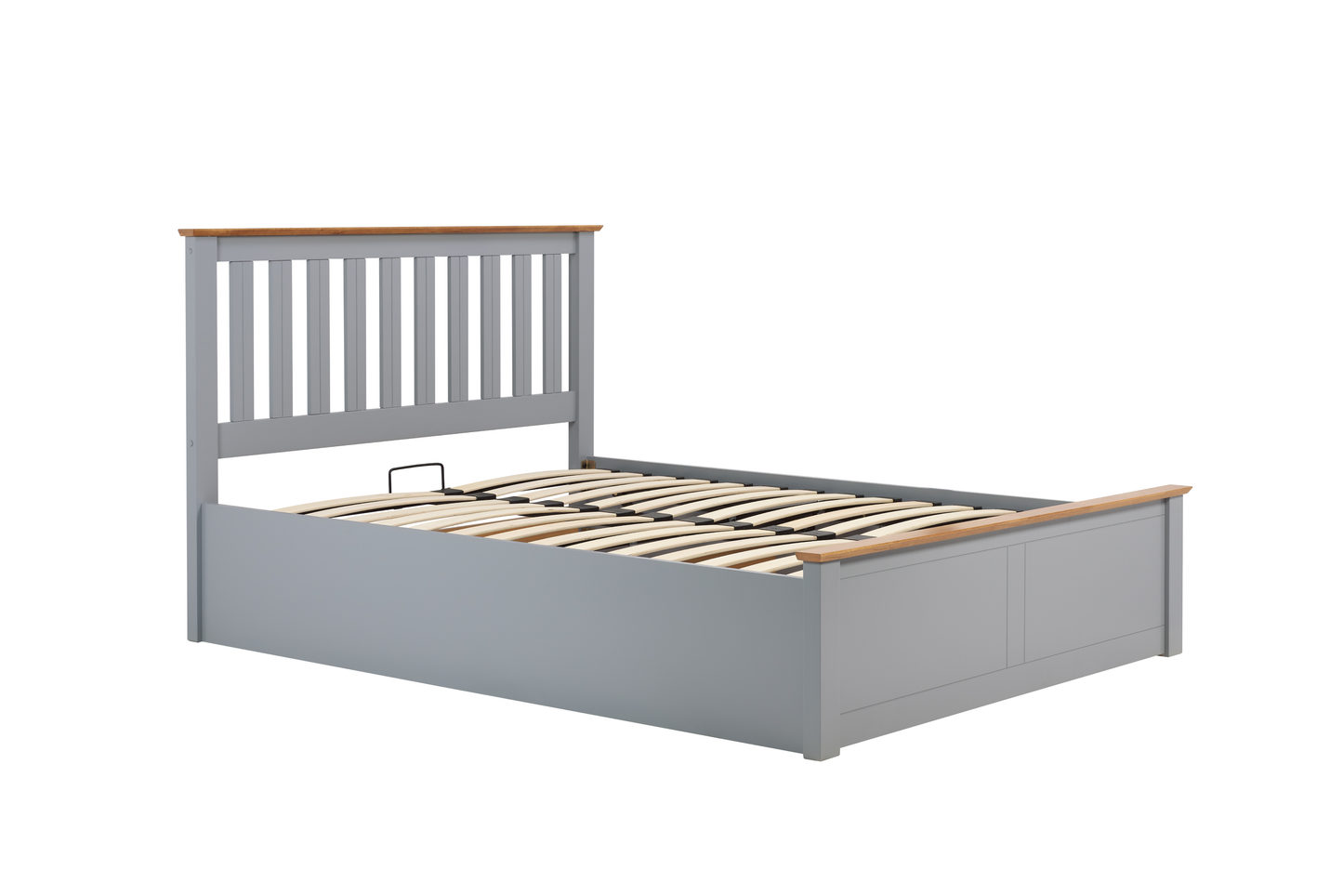 Phoenix Ottoman Bed Stone Grey