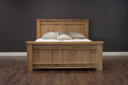Savannah King 5'0 Oak Wooden Bed Frame